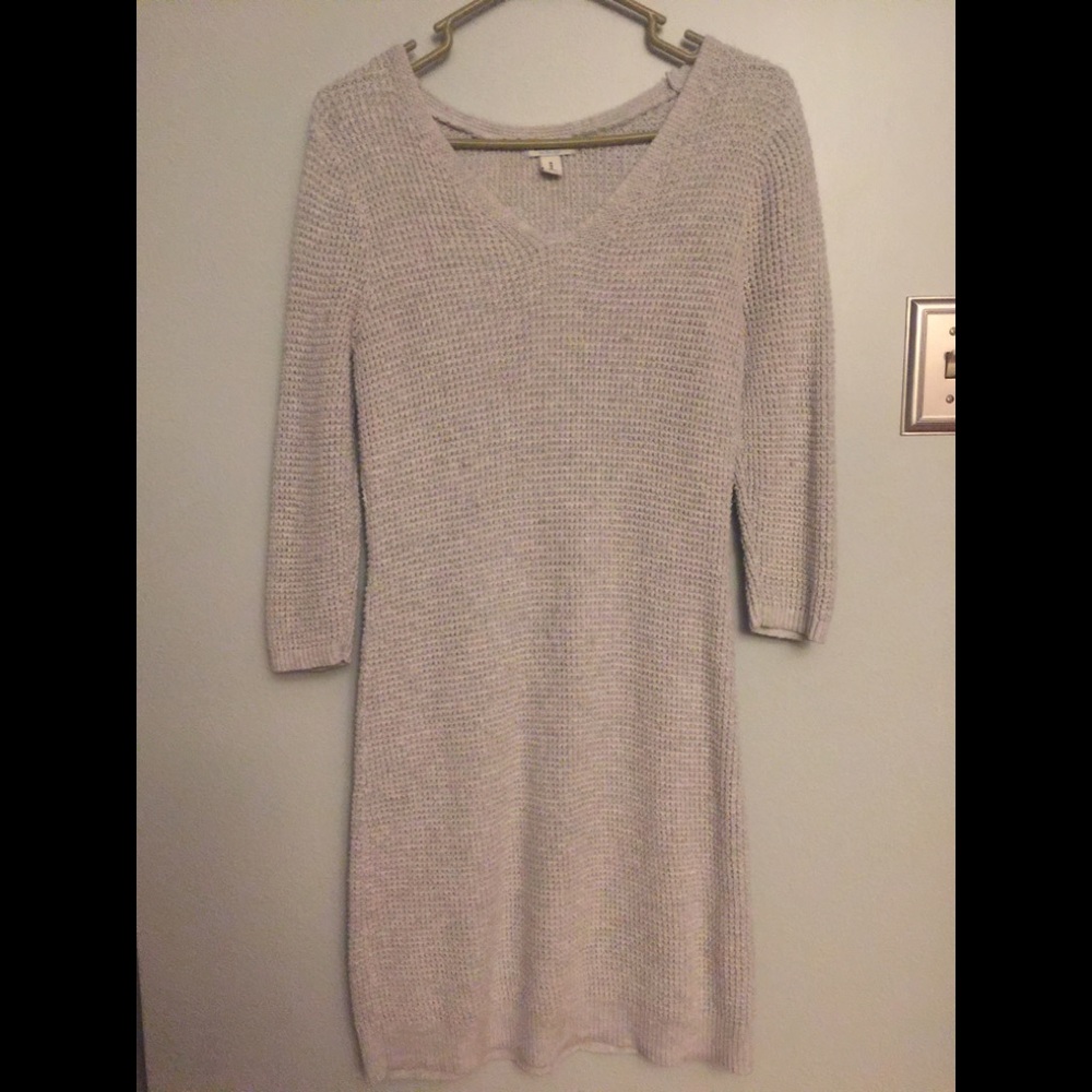 Size M Old Navy Heather Gray Sweater Dress!